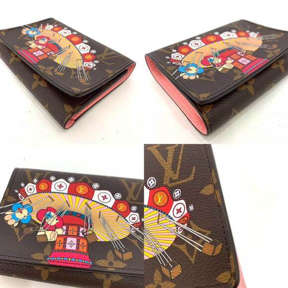 LOUIS VUITTON Wallet Portefeuille Victorine Vivienne Rotating M69754 - Picture 5 of 7